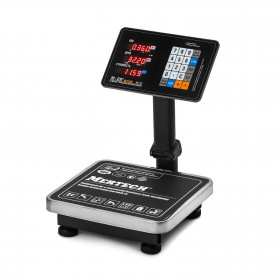 Торговые напольные весы M-ER 333 ACPU-32.5 с расч. стоимости LED Торговые напольные весы M-ER 333 ACPU-32.5 с расч. стоимости LED